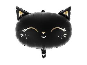 Kitty Cat Black Foil Balloon