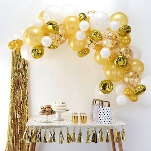 Balloon Arch Kit - Gold