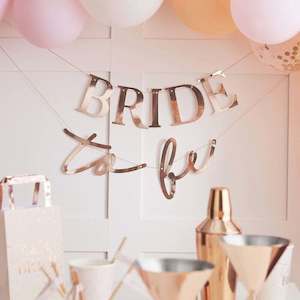 Bride to Be Bunting - Blush Hen Party