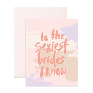 Sexiest Brides Greeting Card