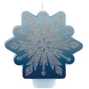 Frozen 2 Glittered Birthday Candle