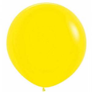 60cm Balloon Yellow (Single)