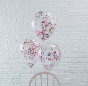 Confetti Balloons - Multi Colour