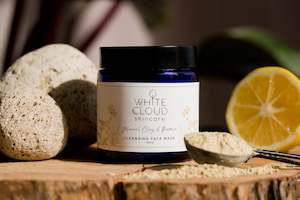 White Cloud Skincare, Glacial Clay & Pumice Cleansing Face Balm