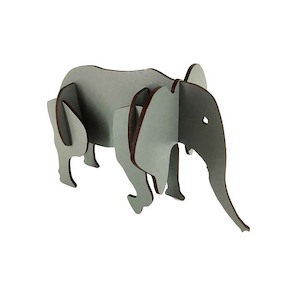 Elephant - Wooden Kitset Model