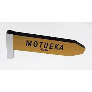 Gift: Motueka - AA Road Sign Fridge Magnet