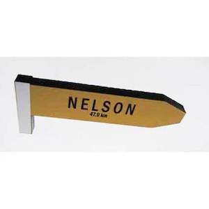 Nelson - AA Road Sign Fridge Magnet