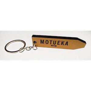 Motueka - AA Road Sign Keyring