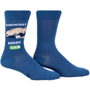 Monday Mode On - Men's Crew Socks