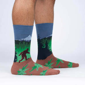 Welcome to My Hood - Men's Crew Socks