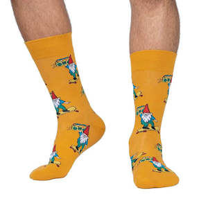 Gift: Gnarly Gnome - Men's Crew Socks