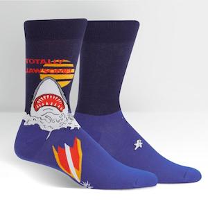 Totally Jawsome - Men's Crew Socks