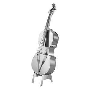 Bass Fiddle - Metal Earth Model