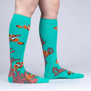 Friends with Benefish - Women's Knee Length Socks