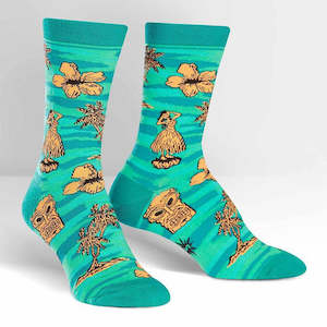 Gift: Tiki Toes - Women's Crew Socks