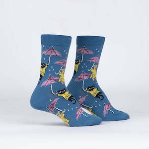 Gift: Pettin' in the Rain - Women's Crew Socks