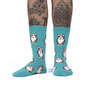 Gift: Nothin' Butt Corgis - Women's Crew Socks