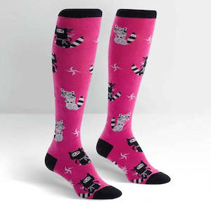 Nocturnal Ninja - Women's Knee Length Socks