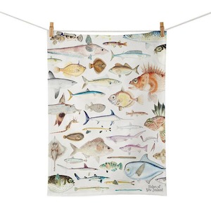 Fishes of New Zealand - Tea Towel