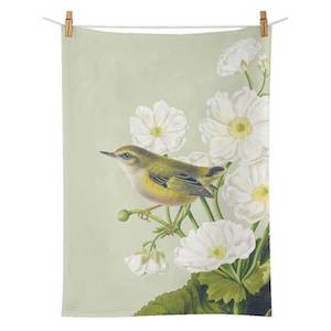 Gift: Birds & Botanicals Rifleman Tea Towel