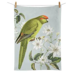 Birds & Botanicals Kakariki Tea Towel