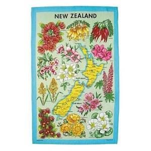 Floral Tea Towel