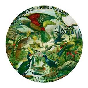 Native Birds of NZ Prestige Ceramic Coaster