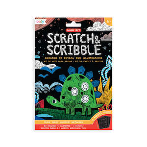 Gift: Scratch & Scribble - Dinosaurs!