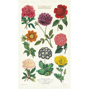 Botanica - Cavallini Print Tea Towel