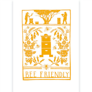 Bee Friendly - Tea Towel Wolfkamp & Stone