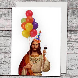 Gift: Card - Birthday Boy Jesus