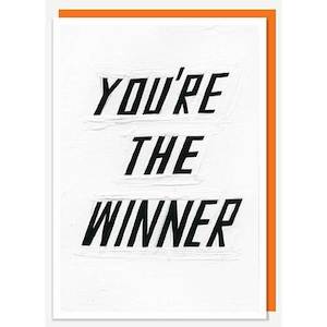 Card - You're The Winner