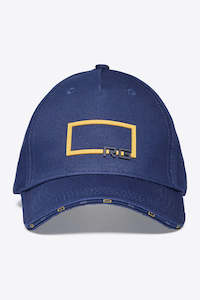 Socks Caps Scarfs: RG Print Baseball Cap - Royal Blue