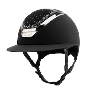 Kask: Star Lady Chrome Swarovski In-Out - Black/Silver/Diamond