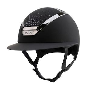 Kask: Star Lady Chrome Swarovski Passage - Black/Black/Graphite