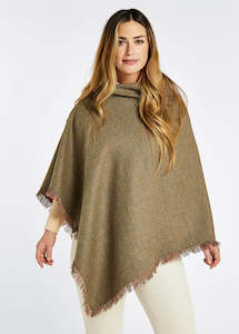 Hazelwood Tweed Poncho - Burren