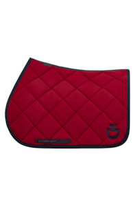 Sale Horses: Diamond Quilt Jump Pad - Rose/Navy