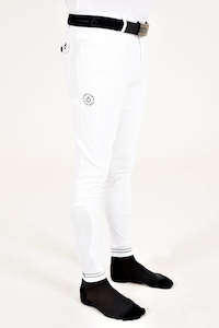 Mens Breeches: Men's Orbit Breeches - White