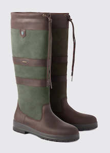 Dubarry Country Boots: Galway Boot - Ivy/Brown