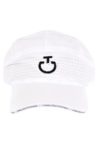 CT Perforated Baseball Cap - White