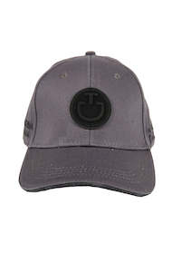 Silicone Patch Baseball Cap - Anthracite Grey