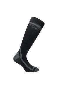 Socks: CT Wool Socks - Black/Grey