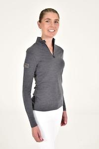 New: Tech Wool Half Zip - Grey