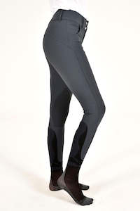 Womens High Rise Breeches: R-Evo High Waist Breeches - Grey