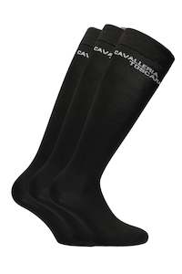 3 Pack Logo Socks - Black