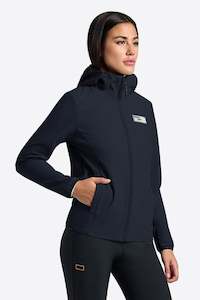 Hooded Softshell Jacket - Navy