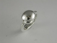 Sterling silver Button Ring Jens Hansen