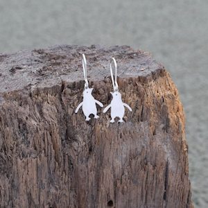 Penguin Drop Earrings