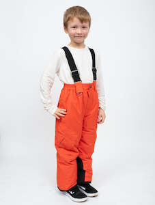 Snowrider Convertible Ski Overalls - Flame