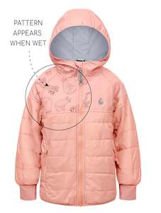 Clothing wholesaling: Hydracloud Puffer Jacket - Apricot Blush